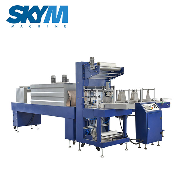 Botol Air Mineral Otomatis Shrink Wrapping Packaging Machine