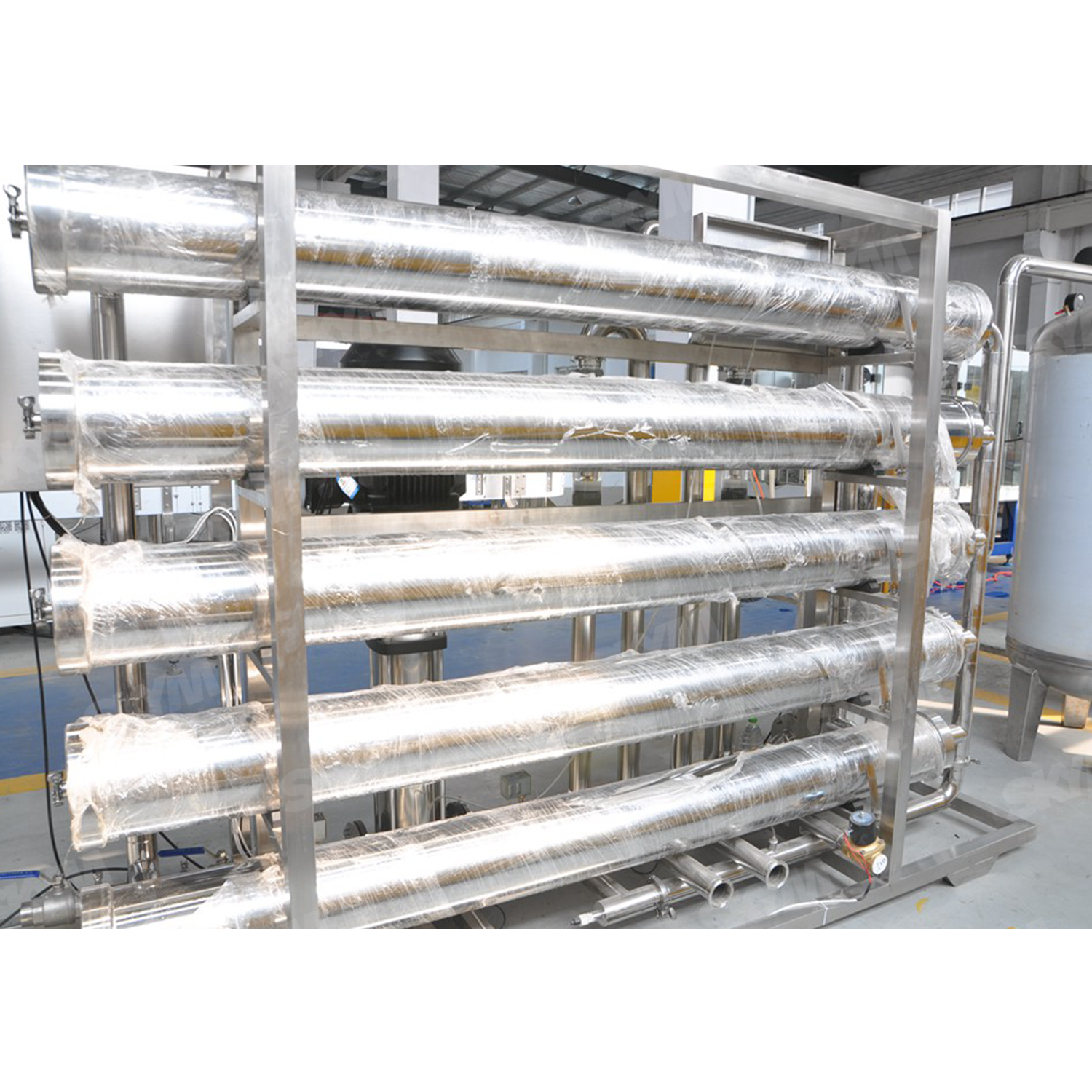 6000LPH Industri RO UV Mesin Pengolahan Air